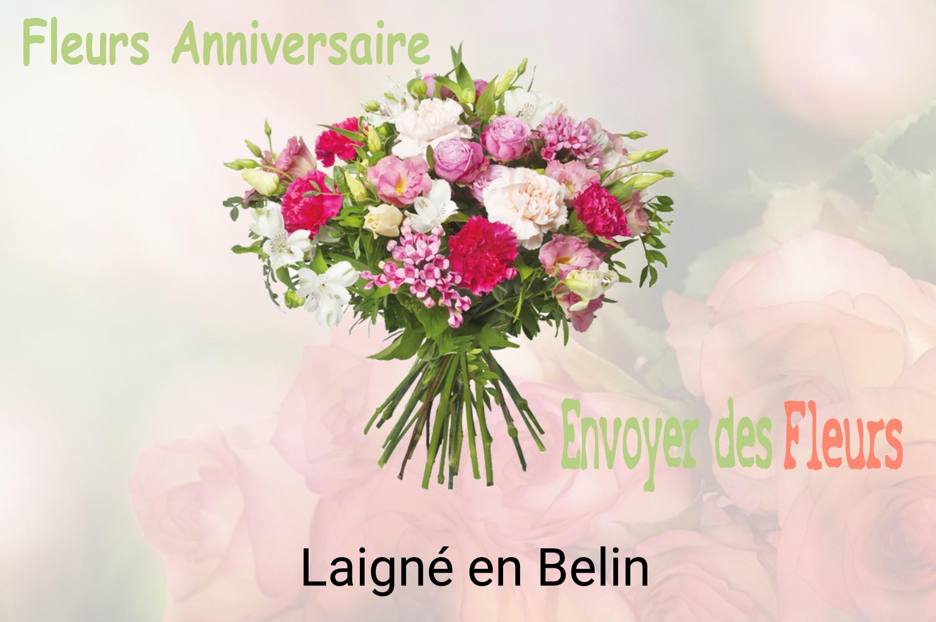 Bouquet de fleurs d’anniversaire livré à Laigné-en-Belin