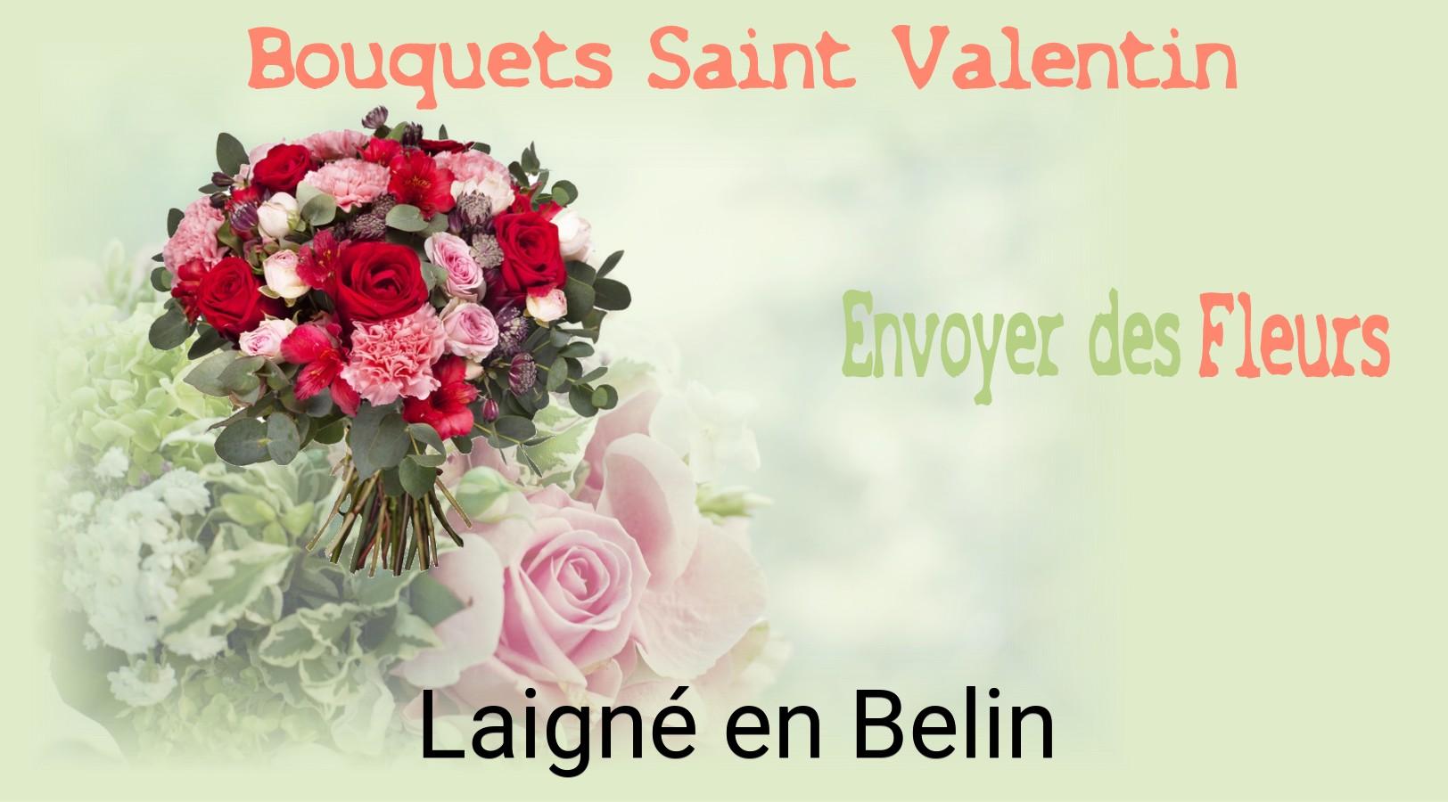 Roses de Saint-Valentin livrées à Laigné-en-Belin